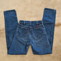 Vintage 1990s High Rise Straight Leg Wrangler Jeans Size 5