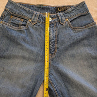 High Rise Bootcut Lawman Jeans With Pocket Detail Size 7