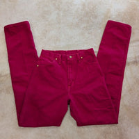 True Red Vintage 1990s High Rise Straight Leg Wrangler Jeans Size 9x36