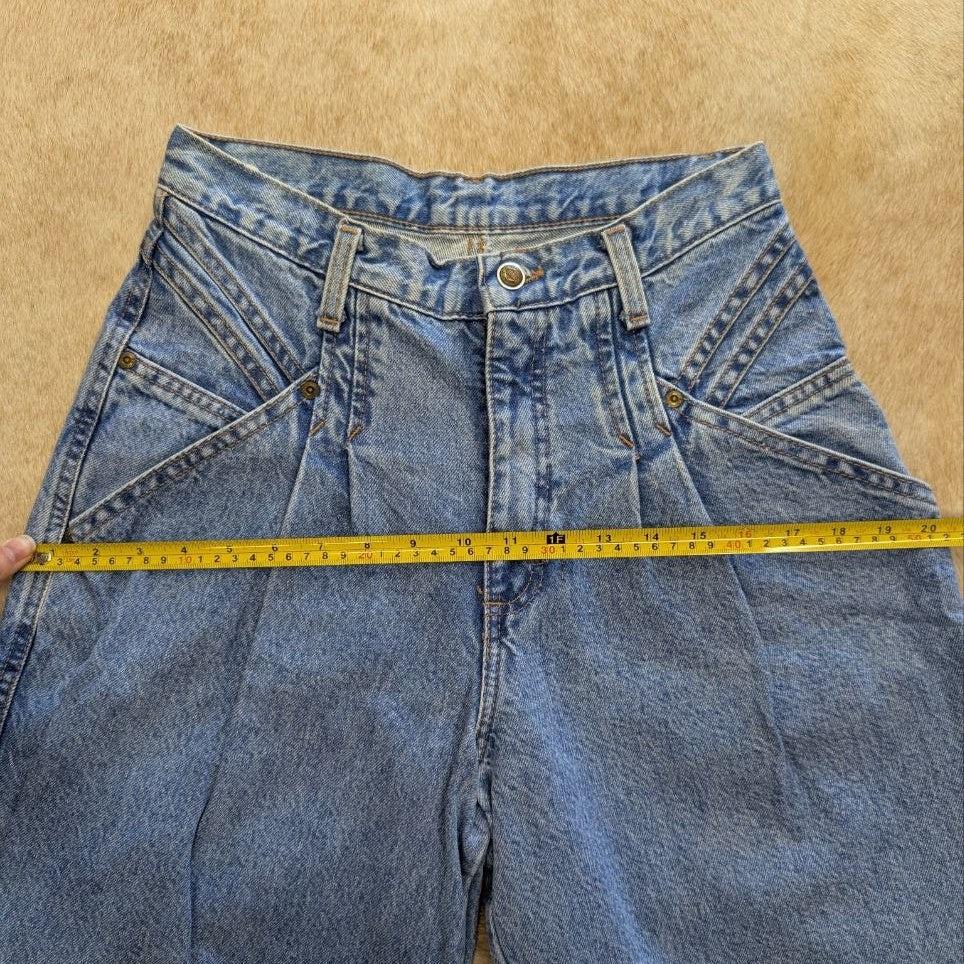 Vintage 1980s Zena High Rise Mom Jeans Size 9