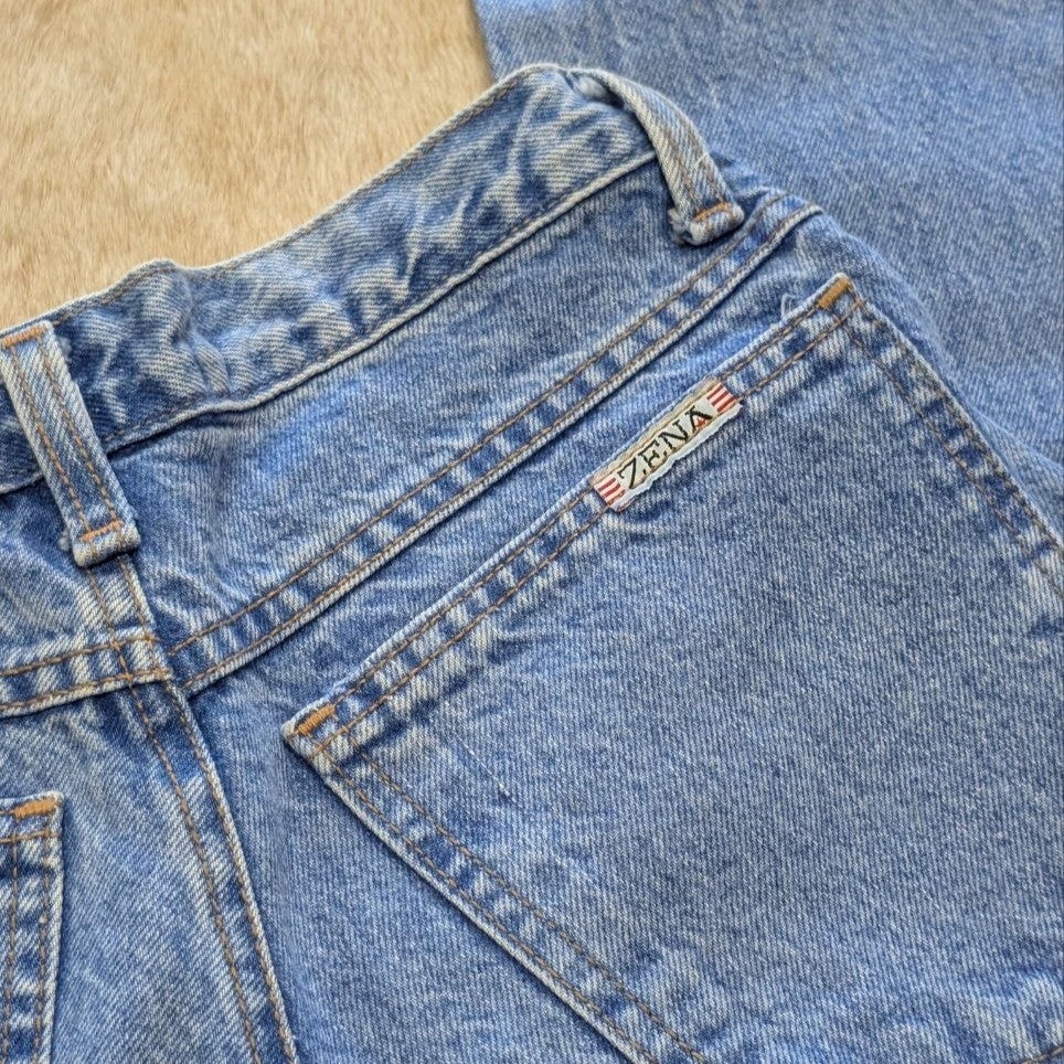 Vintage 1980s Zena High Rise Mom Jeans Size 9