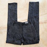 Vintage 1980s Black High Rise Rocky Mountain Bareback Jeans Size 9