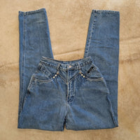 Vintage 1990s High Rise Rockies Bareback Jeans Size 9