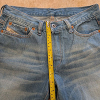 Vintage 1990s Diesel Flare Mid Rise Bareback Jeans Size 28