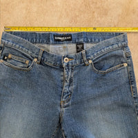 Express Mid Rise Bareback Bootcut Jeans Size 11/12