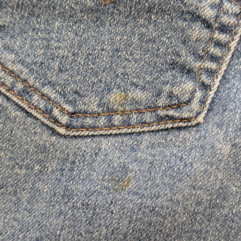Vintage 1980s Silver Tab High Rise Tapered Leg Jeans Size 12