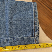 Vintage 1980s Silver Tab High Rise Tapered Leg Jeans Size 12