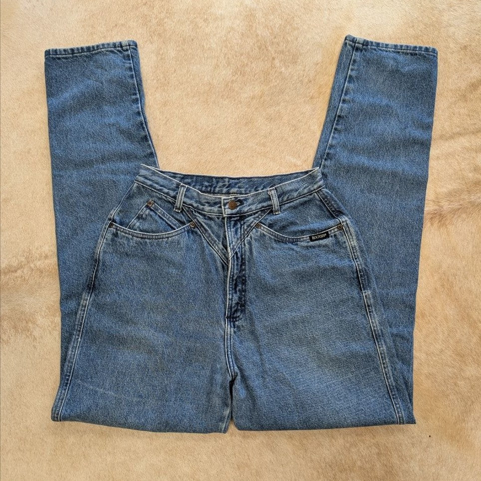 Vintage 1990s High Rise Rockies Bareback Jeans Size 11/12