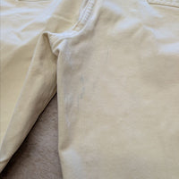 Vintage 1990s Charmonix High Rise Butter Yellow Straight Leg Jeans Size 12L