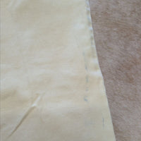 Vintage 1990s Charmonix High Rise Butter Yellow Straight Leg Jeans Size 12L