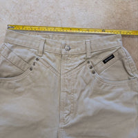 Vintage 1990s High Rise Tan Rockies Bareback Jeans Size 13