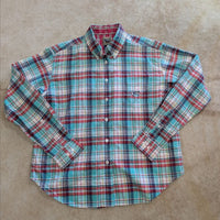 Plaid Cruel Girl Button Down Shirt Size L