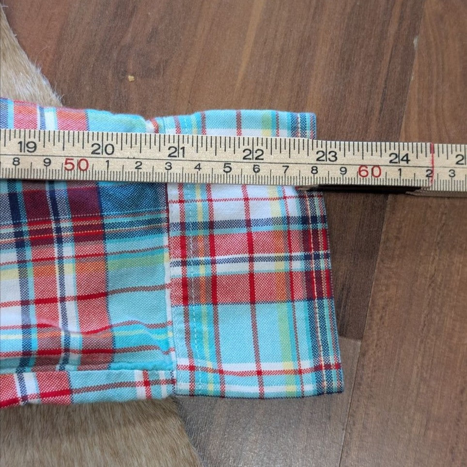 Plaid Cruel Girl Button Down Shirt Size L