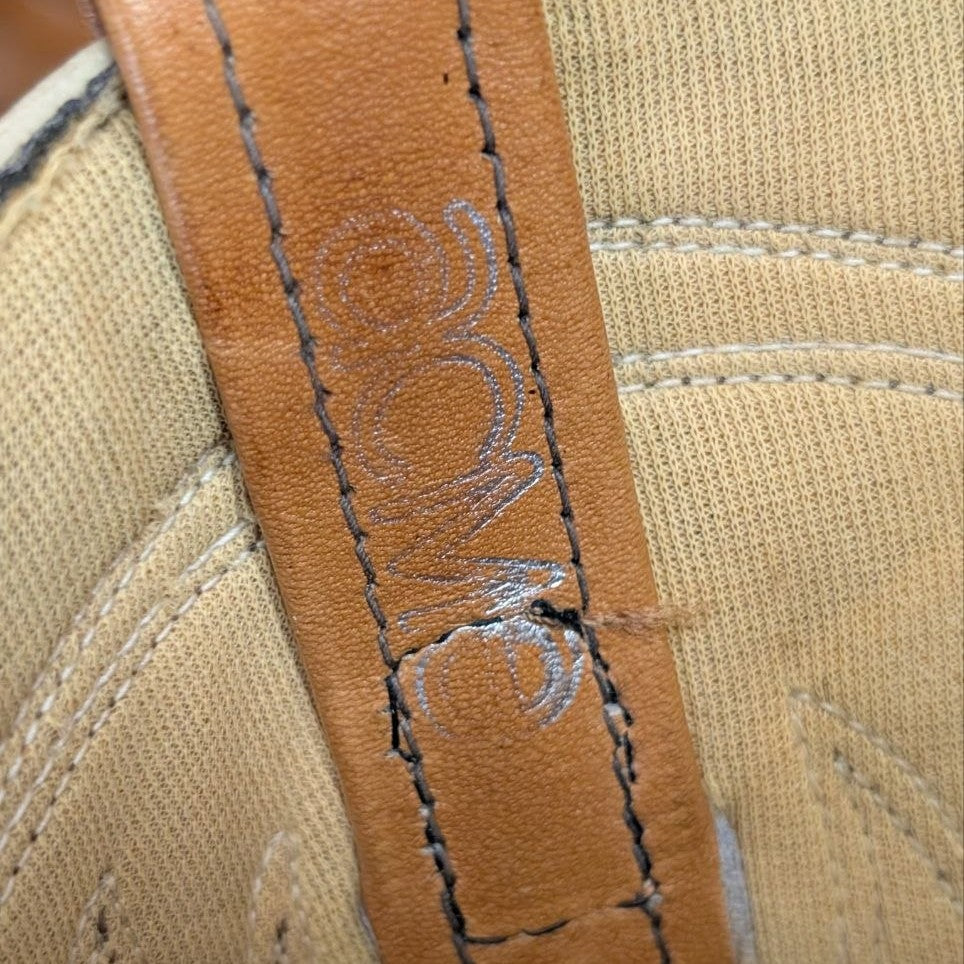 Vintage 1970s ACME Tan Cowboy Boots Size 7